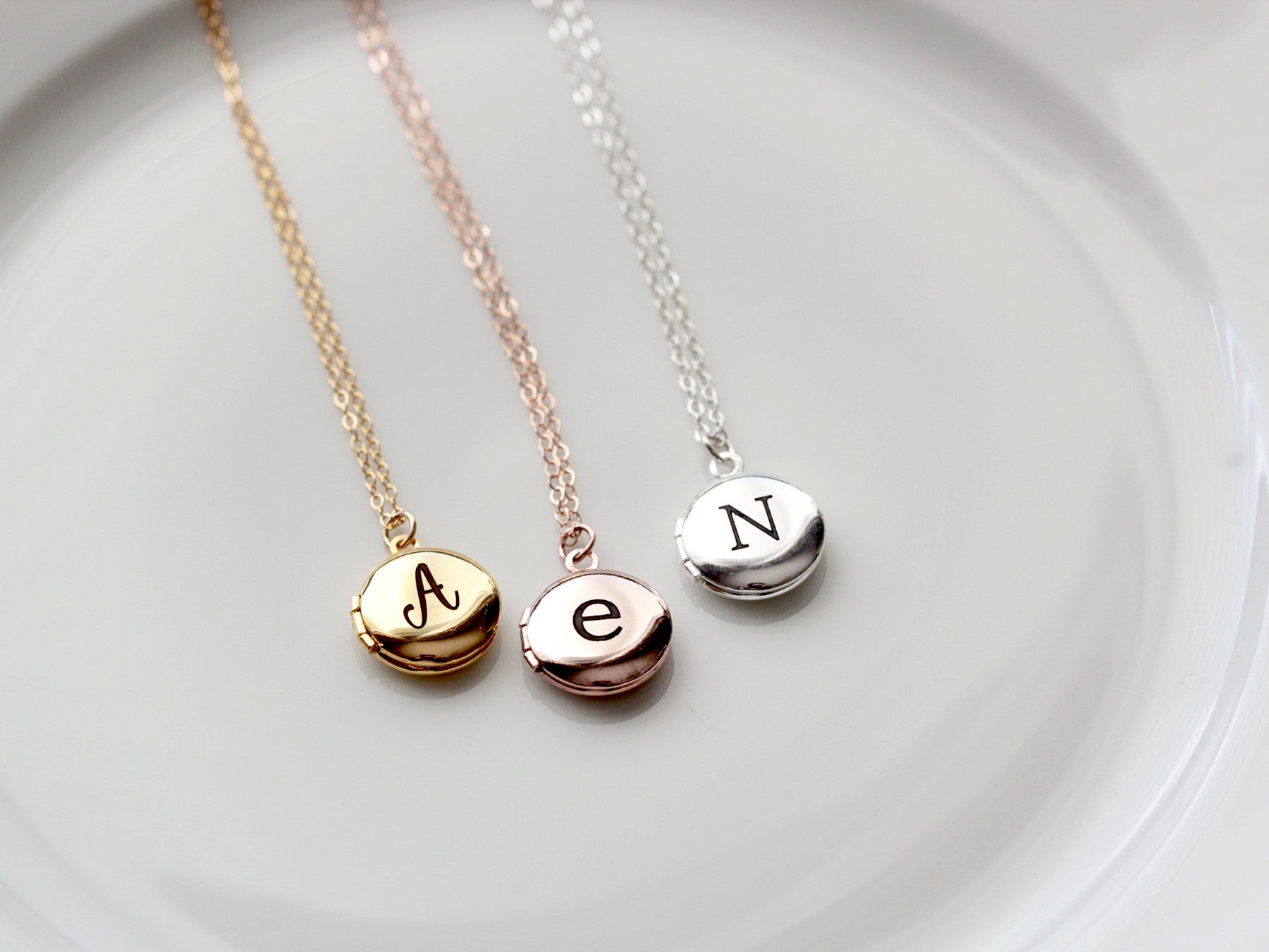 Custom engraved deals locket