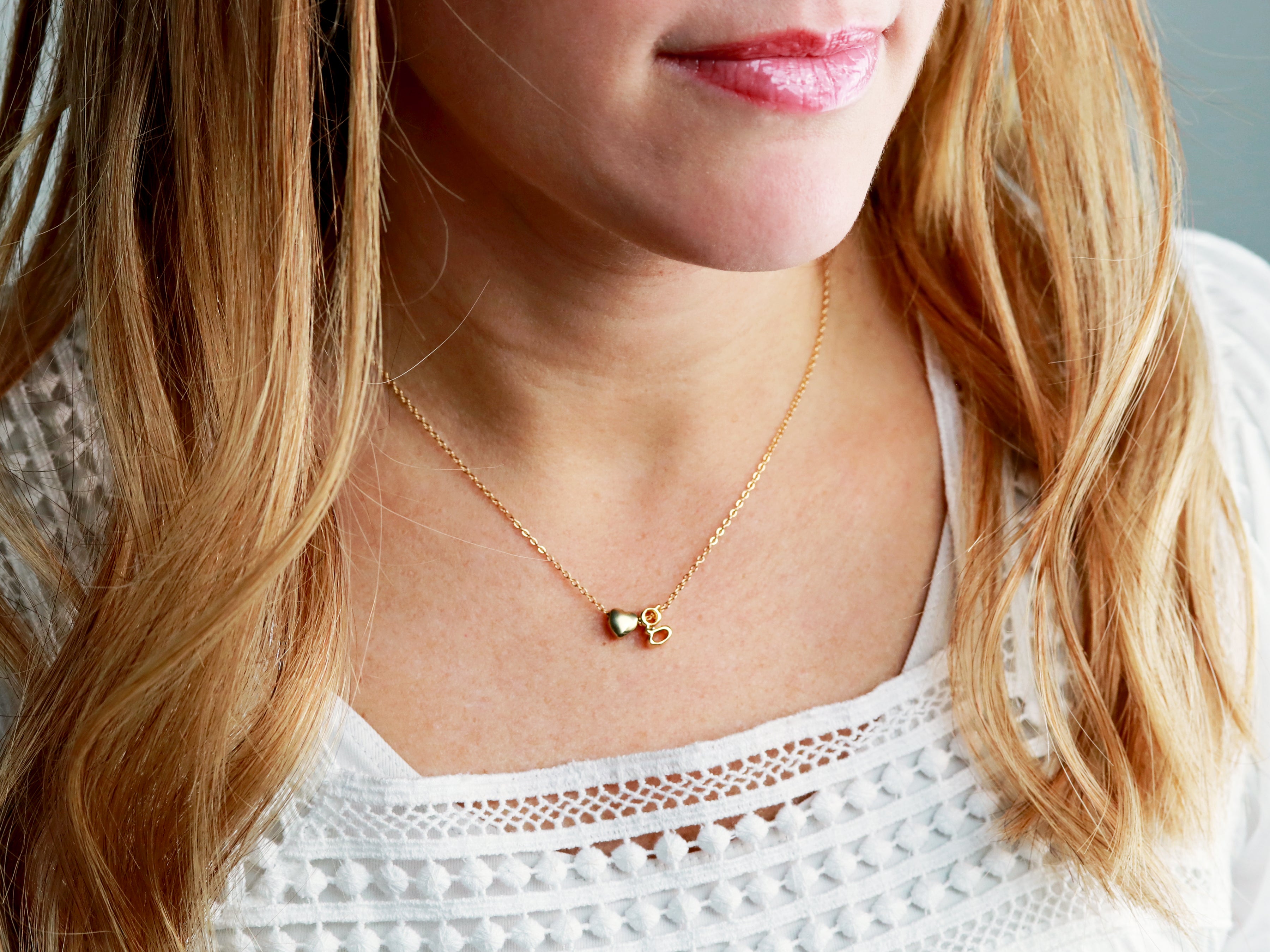 Lowercase Initial Necklace – Initial Obsession
