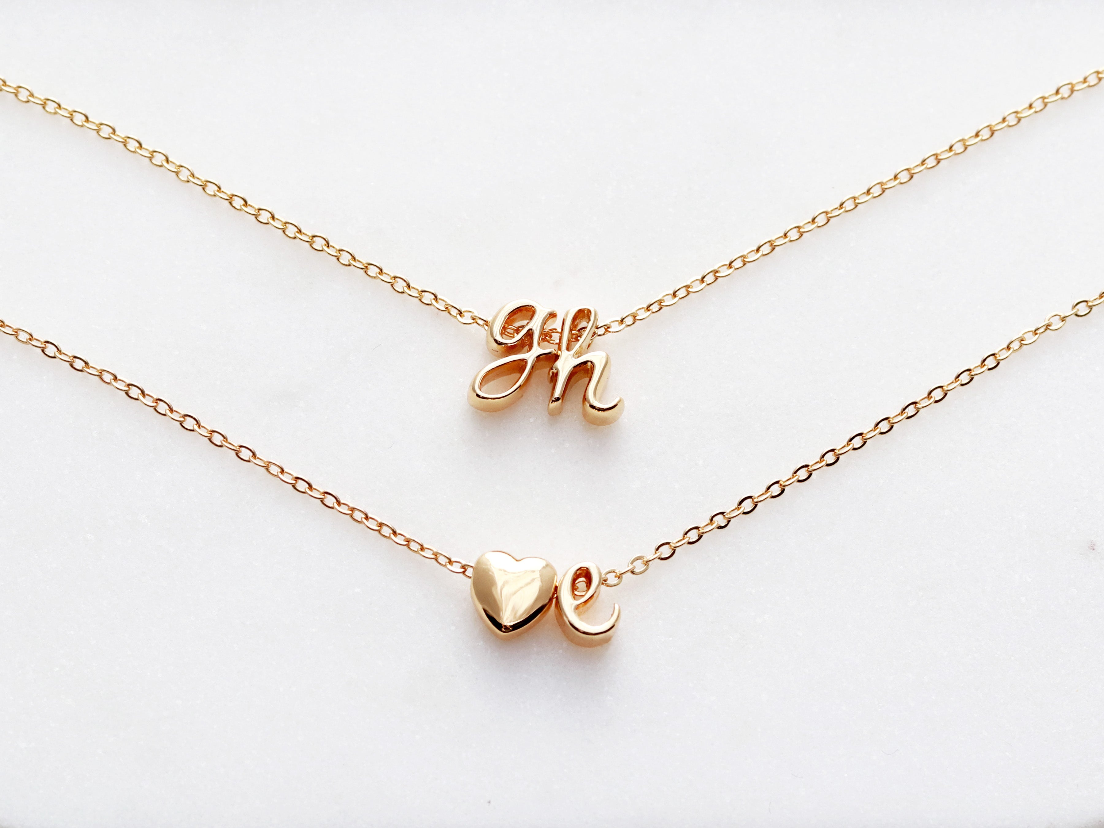 Personalized Initial Charms M