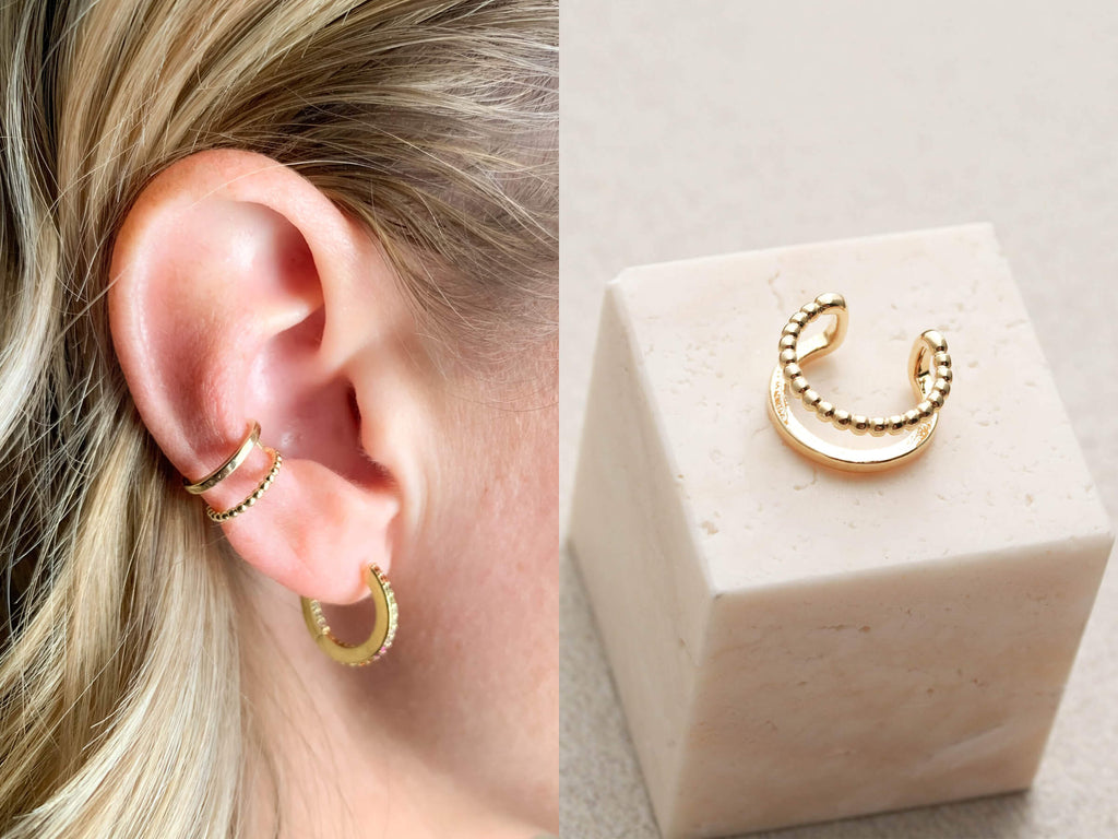 Dot Solid earring cuff by Tom Design Shop.