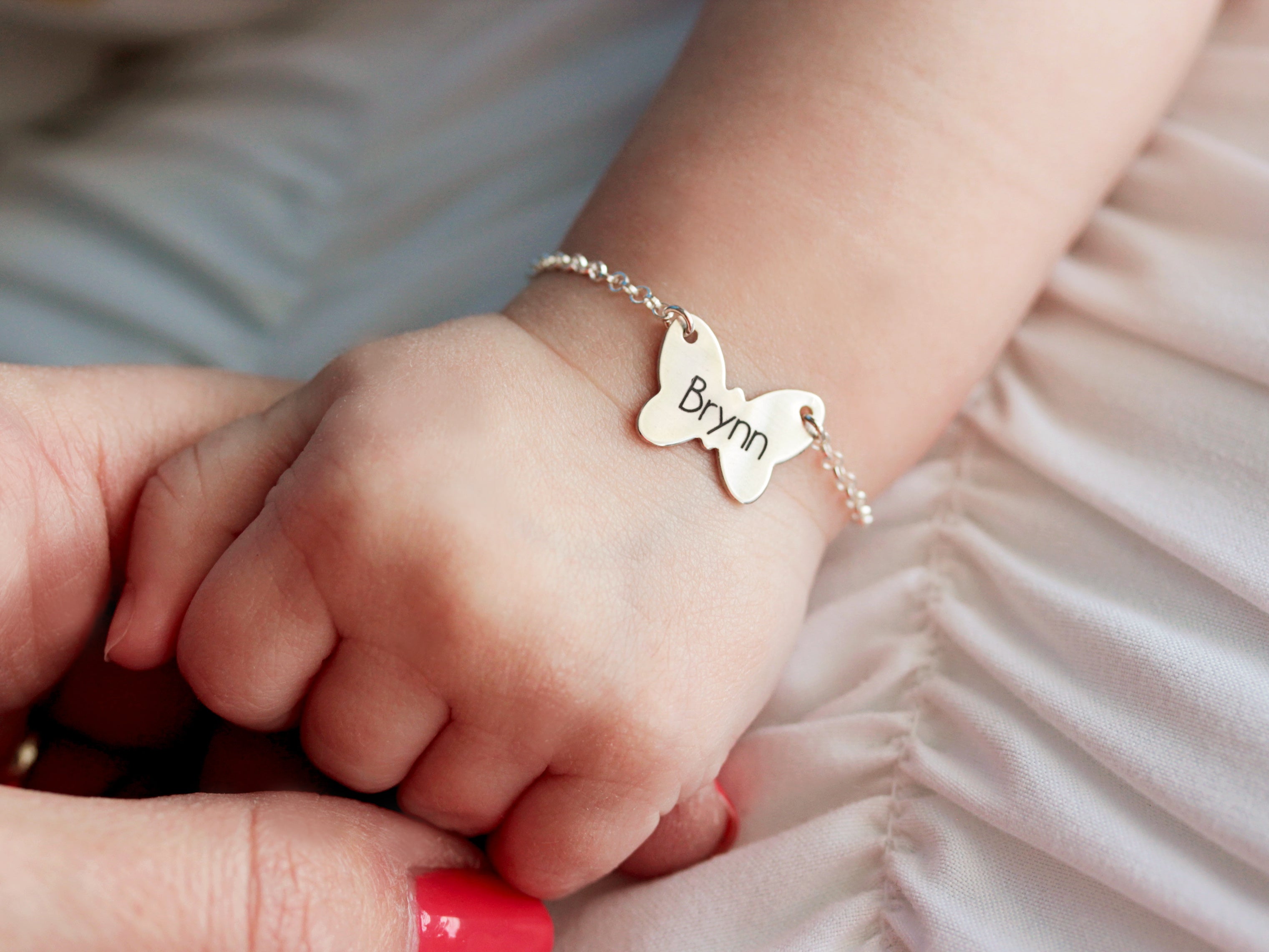 MARTINE ALI Diamond Baby ID Bracelet (Silver) – Concepts