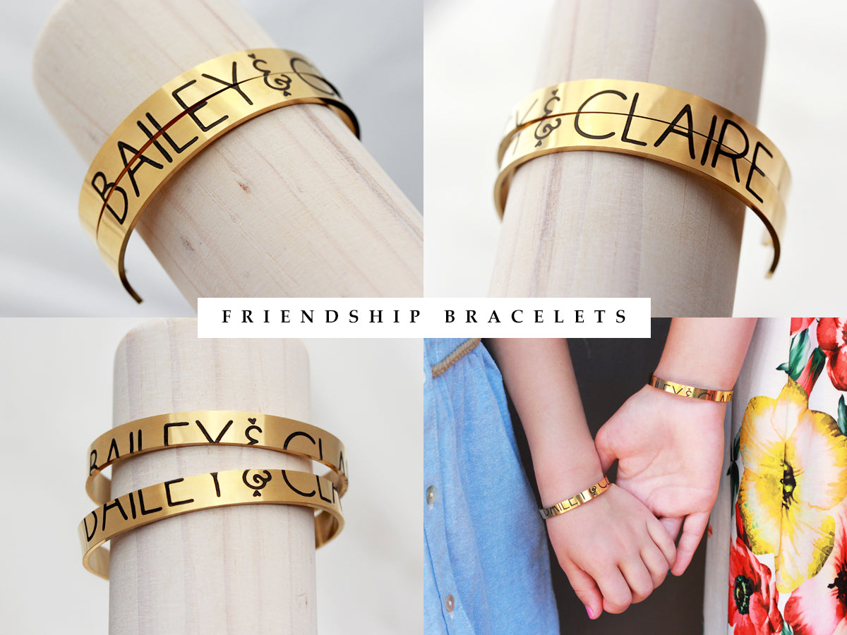 Buy Best Friend Bracelet Set of 3, Matching for Friends, Graduation, Friendship  Bangle for 3, Personalized, 3 BFF Gift, Three Friend Jewelry Online in  India - Etsy