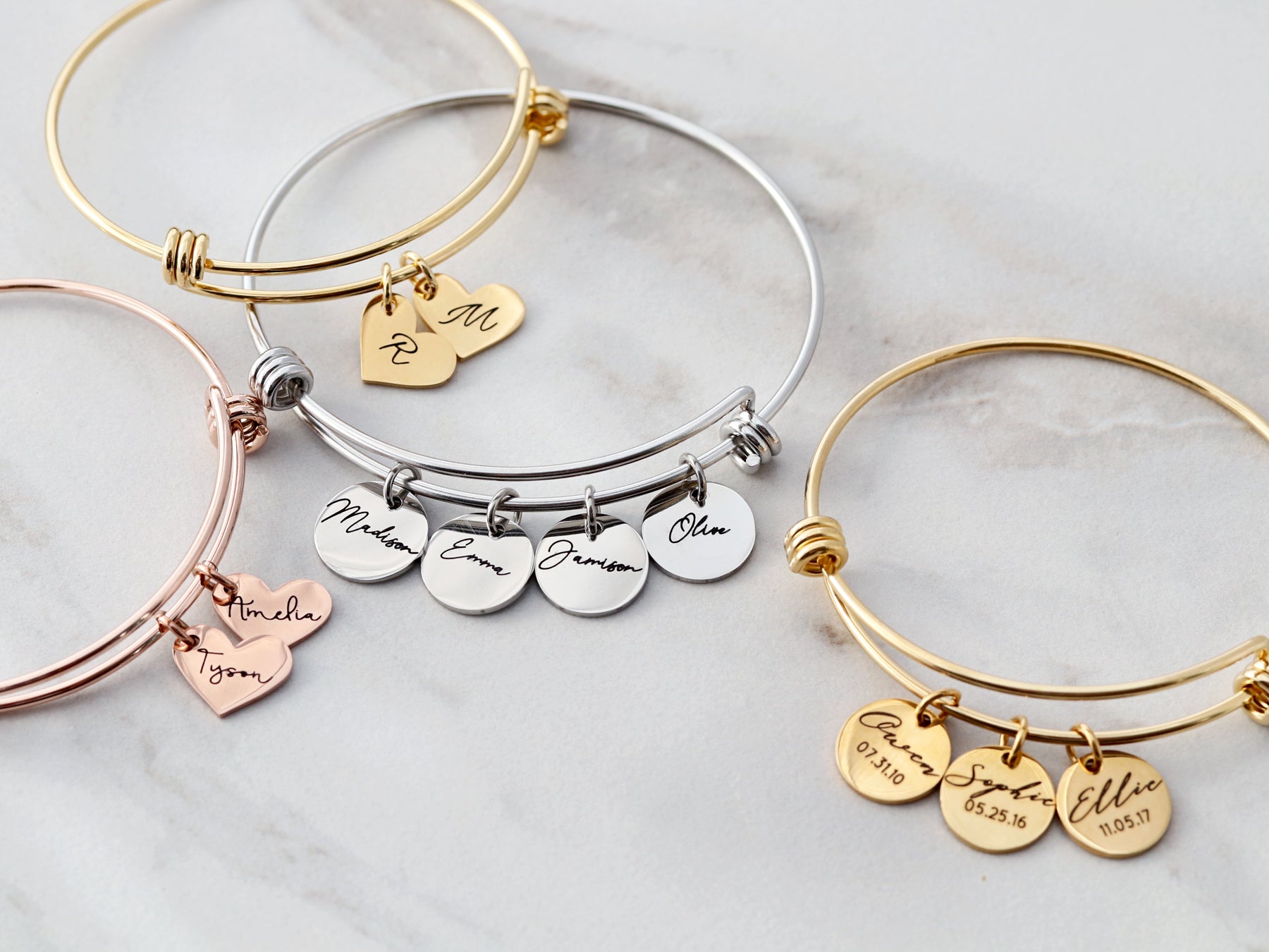 Ice Skating Bangle Personalized Charm Bracelet - Follow Your Heart – Cheer  and Dance On Demand