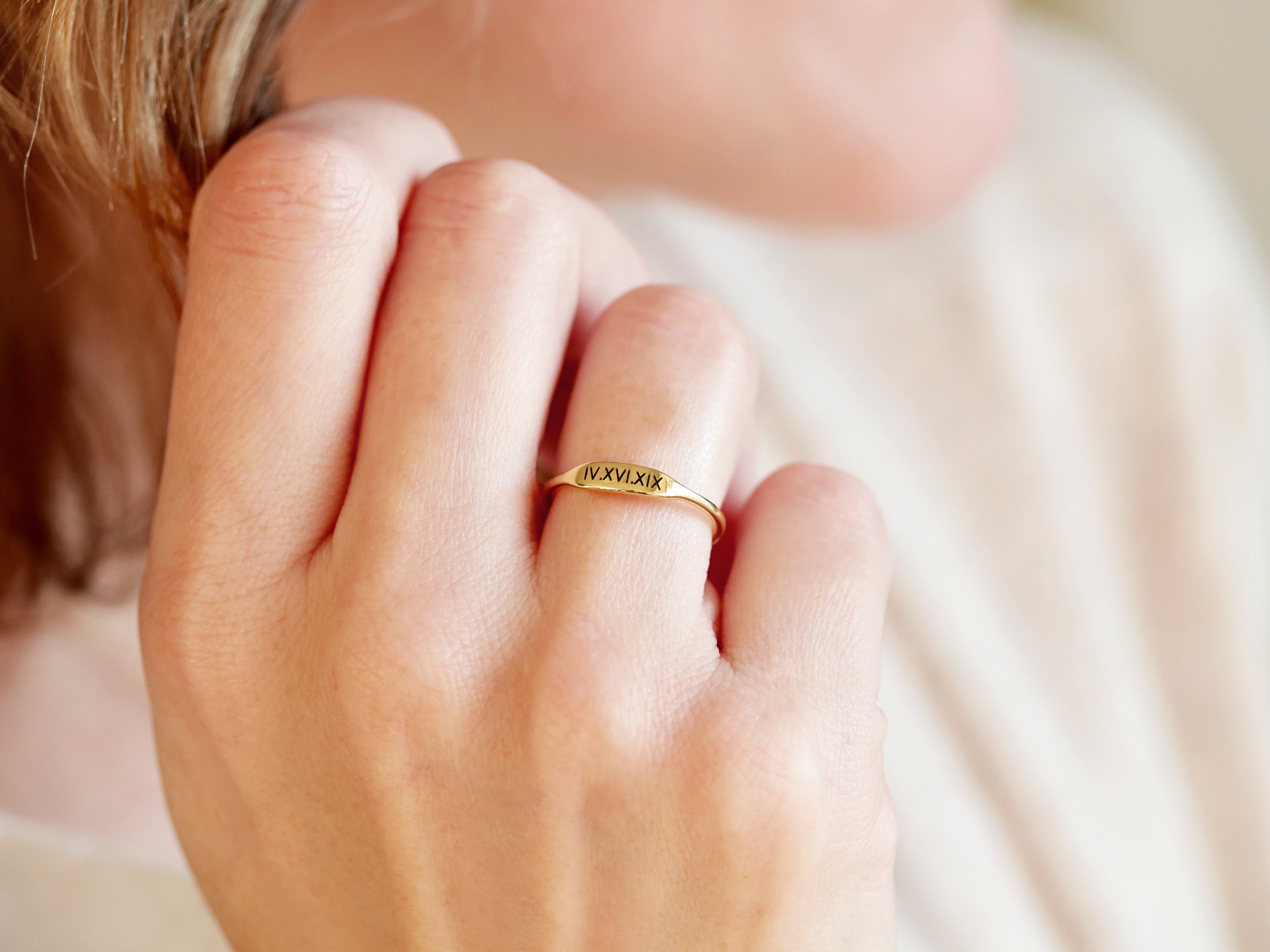 Name Bar Ring