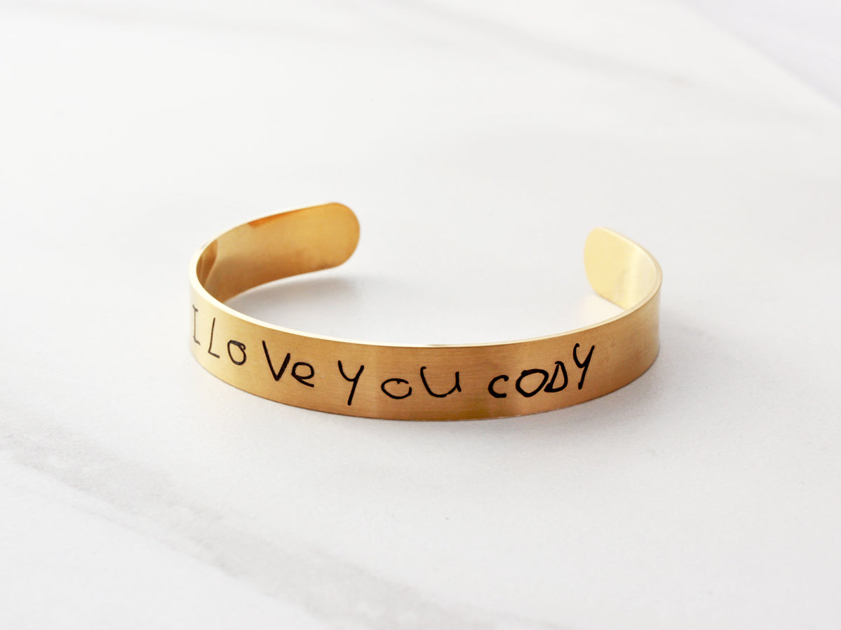 Medium Handwriting Bracelet 3 8