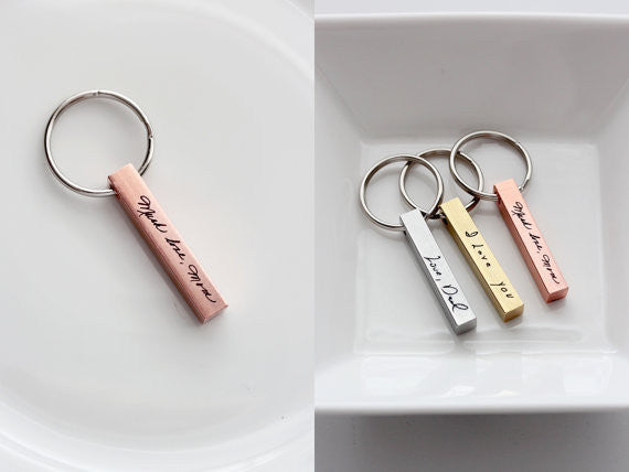 Stamped keychain 2025